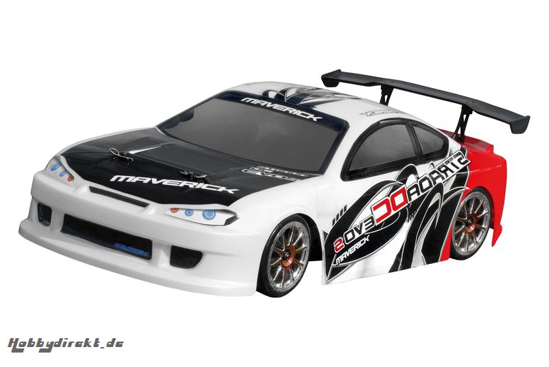 Drift-Car Karosserie rot (Strada Evo DC) LRP MV22685