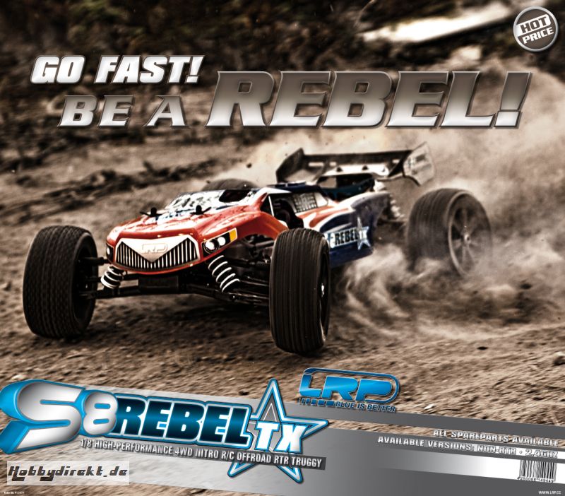 Displayposter LRP Rebel TX LRP P131511