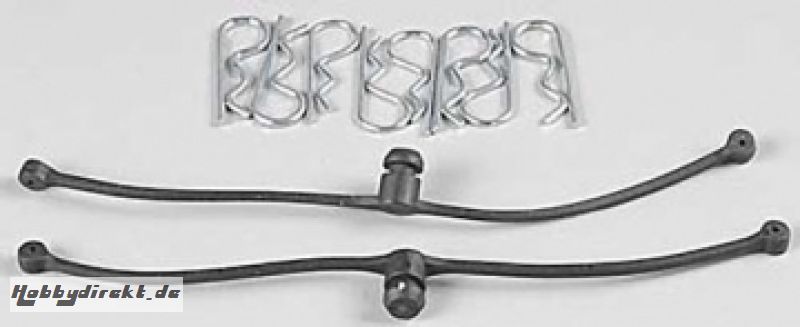 Body Klip retainers, Black DU-BRO 2245