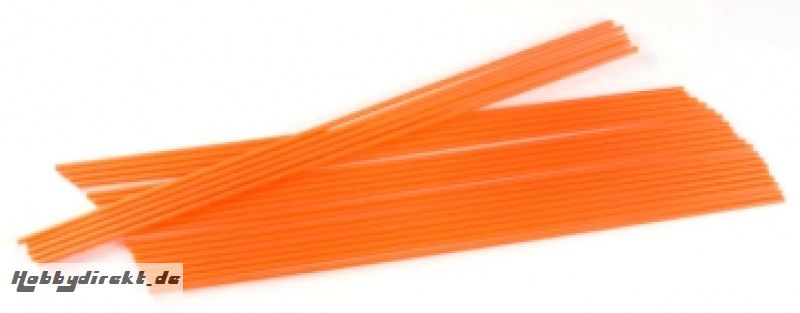 Antennenrohre neonorange 3,2 x 311 mm (24) DU-BRO 2360