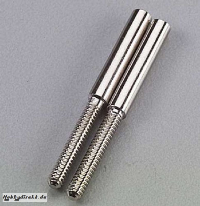 4-40 Gewindekupplungen aus Stahl für .093 (2,4mm) Stangen (2) DU-BRO 336