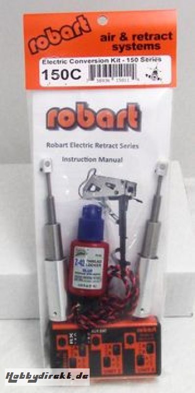 Elektrisches Regal Serie 150 Inventarsatz# ROBART 40150C