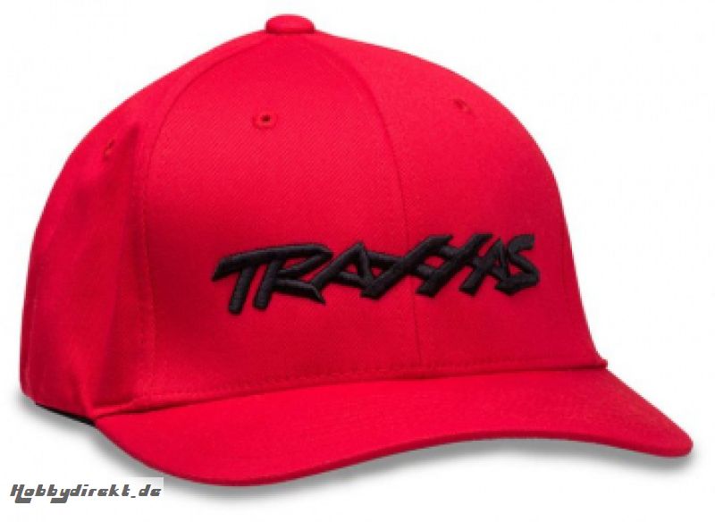 Hat Curved Red Traxxas Logo S-M Traxxas 1188-RED-SM