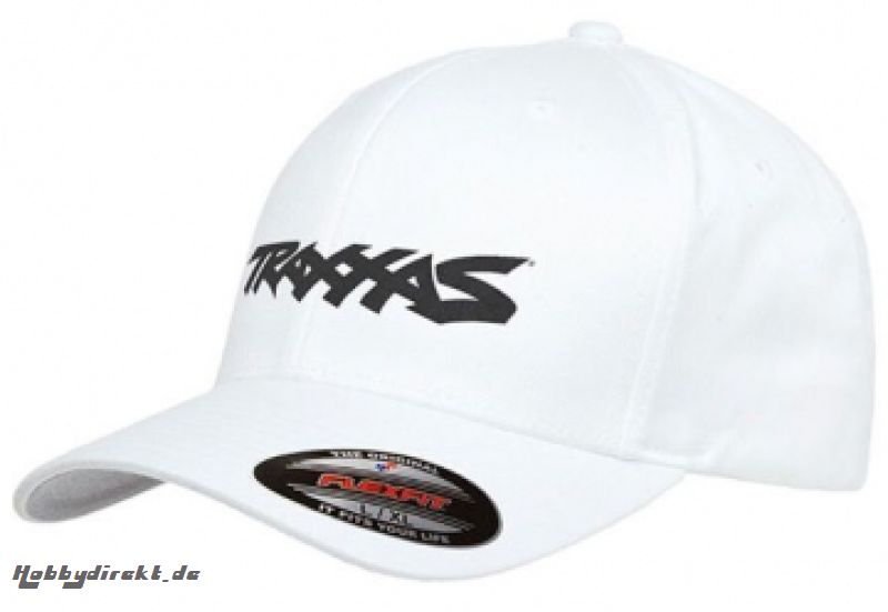 Hat Curved White Traxxas Logo L-XL TRAXXAS 1188-WHT-LXL