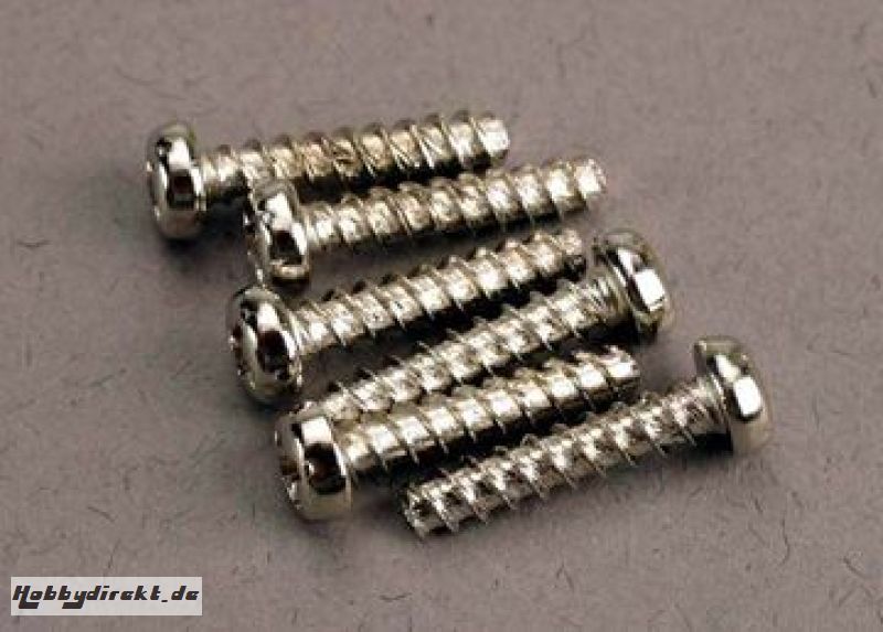 Schrauben, 3x14mm halbr.selbstschn. (6) Multiplex 292677