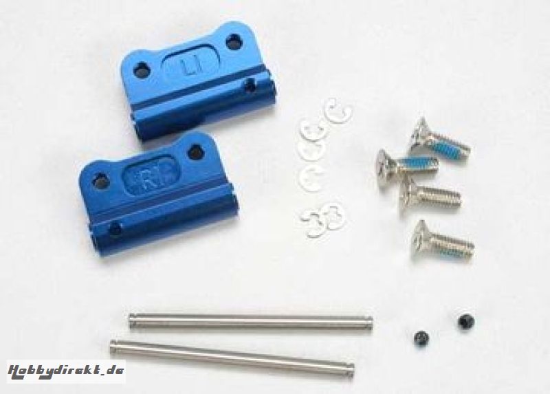 Suspension Arm Mount Aluminium Rear 1-Degree (Pair) Traxxas 2798X