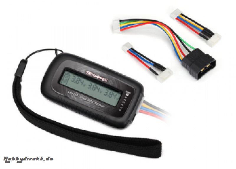 Li-Po Voltage Meter/Balancer with Adapter Cable Traxxas 2968X