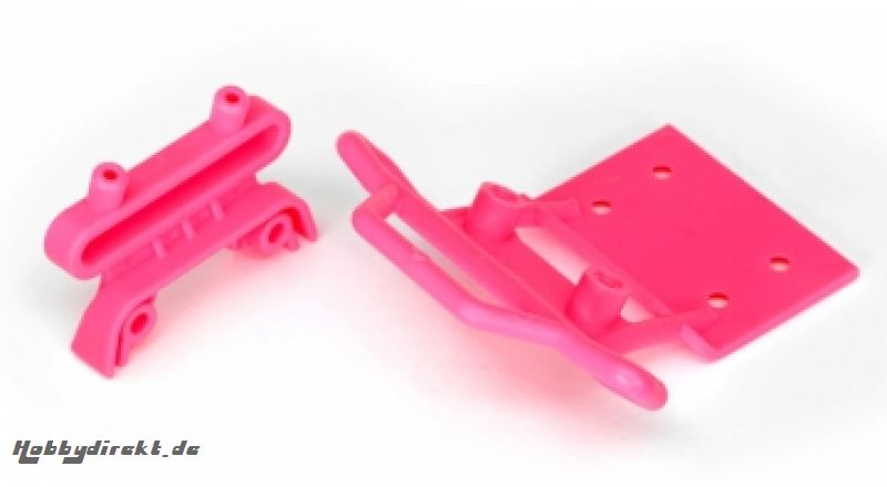 Front Bumper Set Pink Traxxas 3621P