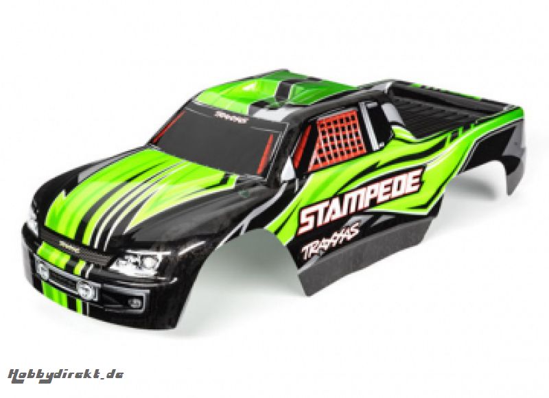 Karosserie Stampede 2WD Grün lackiert TRAXXAS 3651G