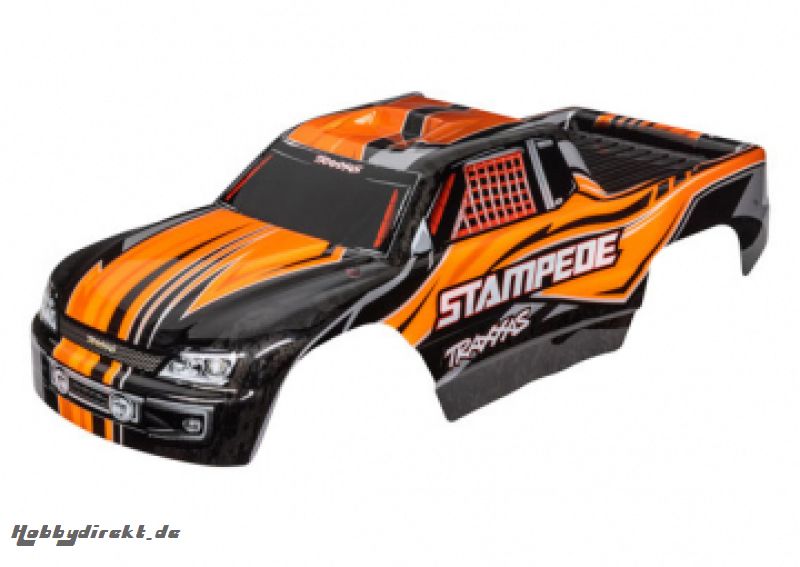 Karosserie Stampede 2WD Orange lackiert TRAXXAS 3651T