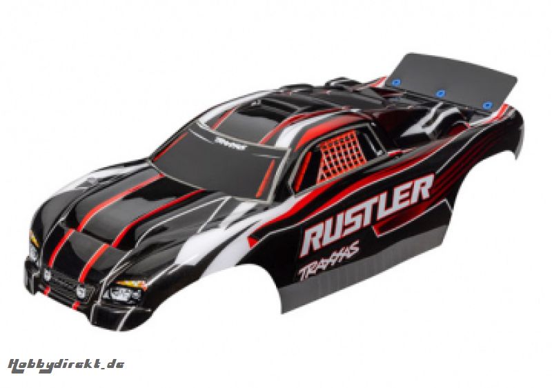 Karosserie Rustler 2WD Rot TRAXXAS 3750