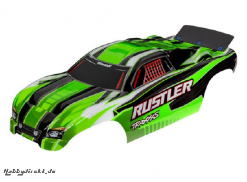 Karosserie Rustler 2WD Grün lackiert TRAXXAS 3750G