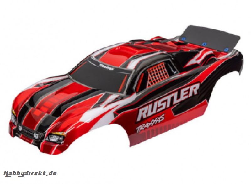 Karosserie Rustler 2WD Rot lackiert TRAXXAS 3750R