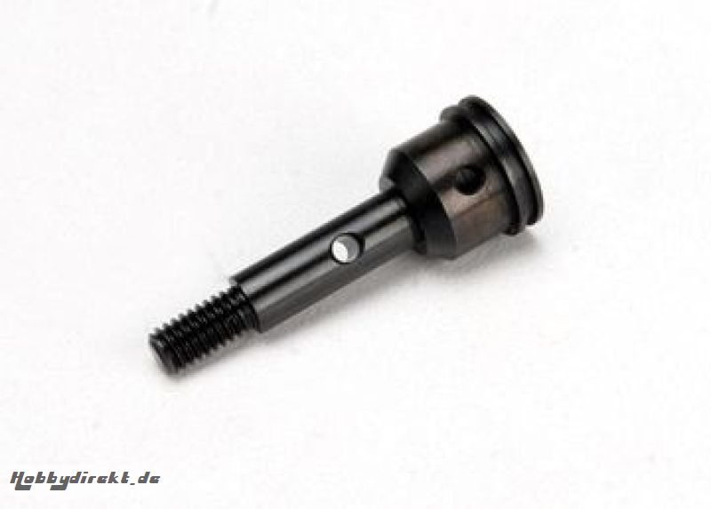 Stub axle, (1) (for steel con Traxxas 295127