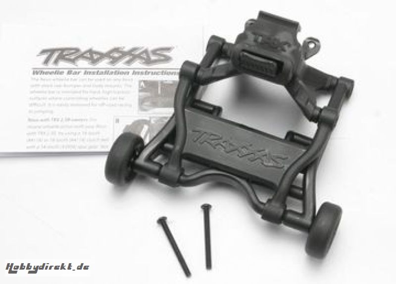 Wheelie bar, montiert für alle REVOs Traxxas 295472