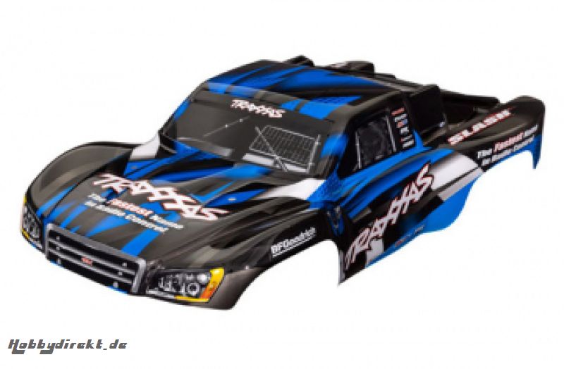 Karosserie Slash 2WD/4x4 Blau lackiert TRAXXAS 5851X