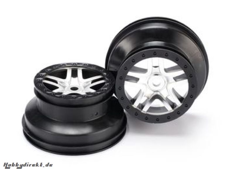 Felgen, SCT Split-Spoke,satinchrome,sch Traxxas 295974