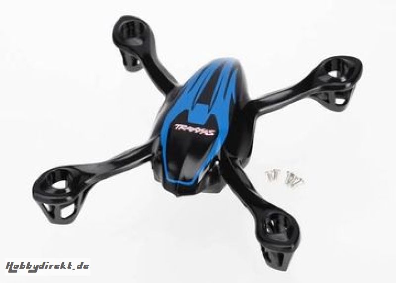 CANOPY, UPPER AND LOWER, QR-1, Traxxas 6213