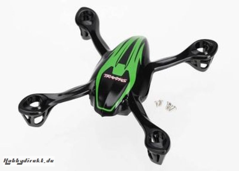 CANOPY, UPPER AND LOWER, QR-1, Traxxas 6214