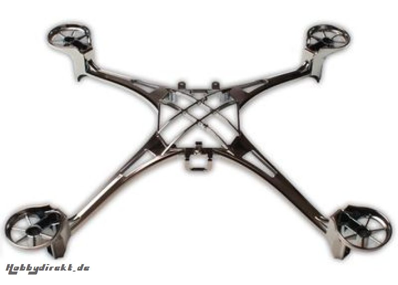 Main Frame Black Chrome Alias Traxxas 6623X