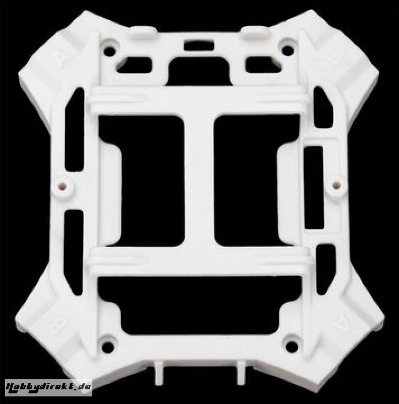 Main Frame Lower White Alias Traxxas 6624A