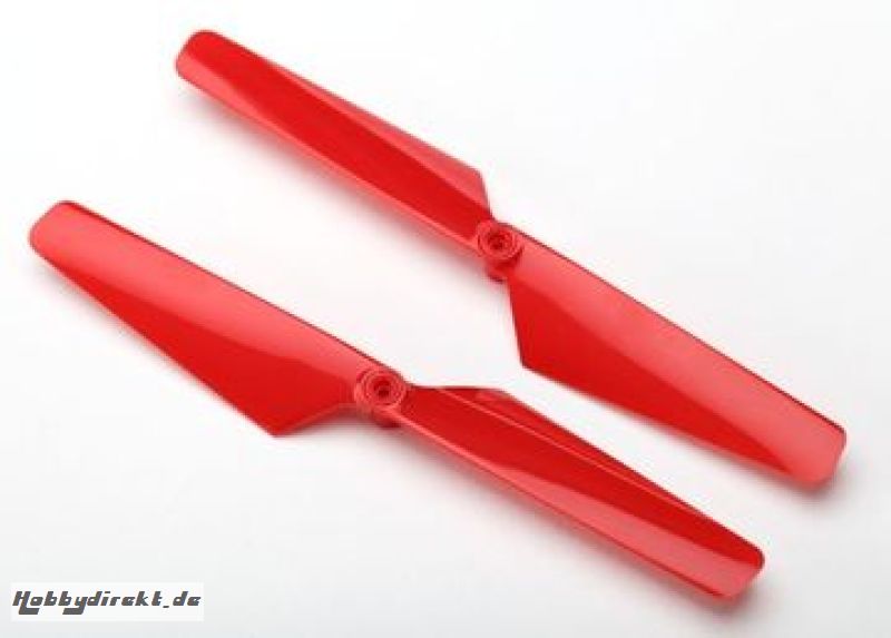 Rotor Blade Set Red (2) Alias Traxxas 6628