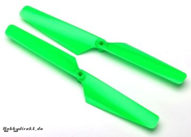 Rotor Blade Set Green (2) Alias Traxxas 6631