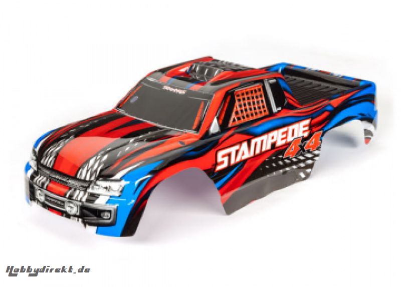 Karosserie Stampede 4x4 Rot lackiert TRAXXAS 6729R