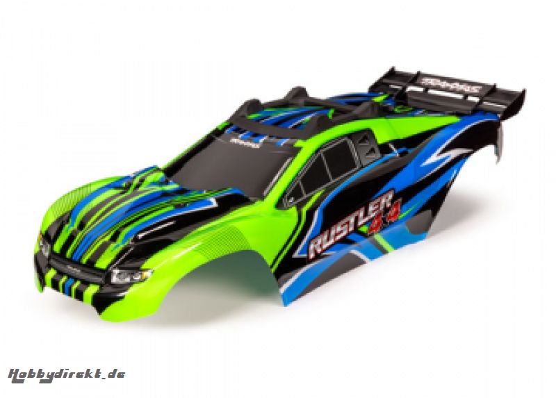 Karosserie Rustler 4x4 Grün TRAXXAS 6734G