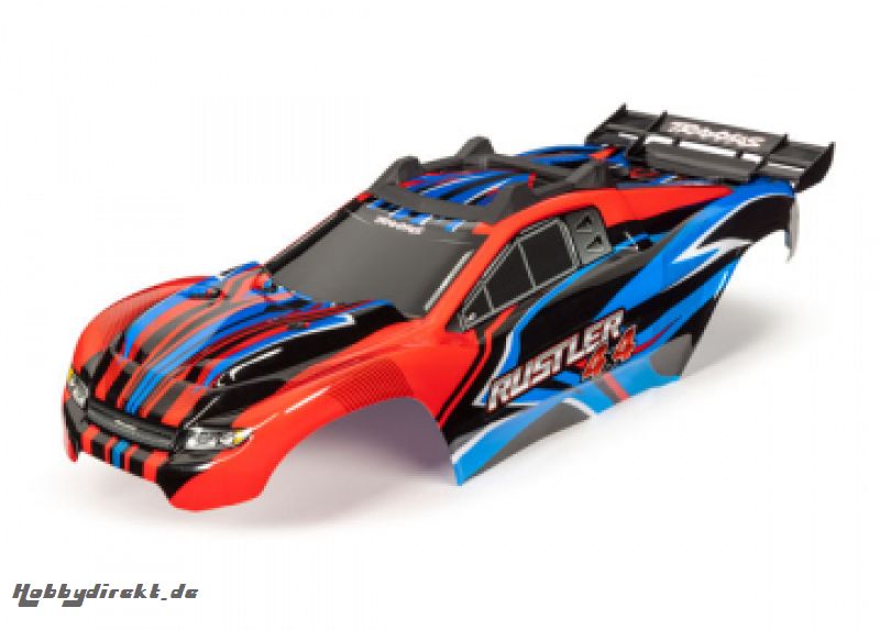 Karosserie Rustler 4x4 Rot TRAXXAS 6734R