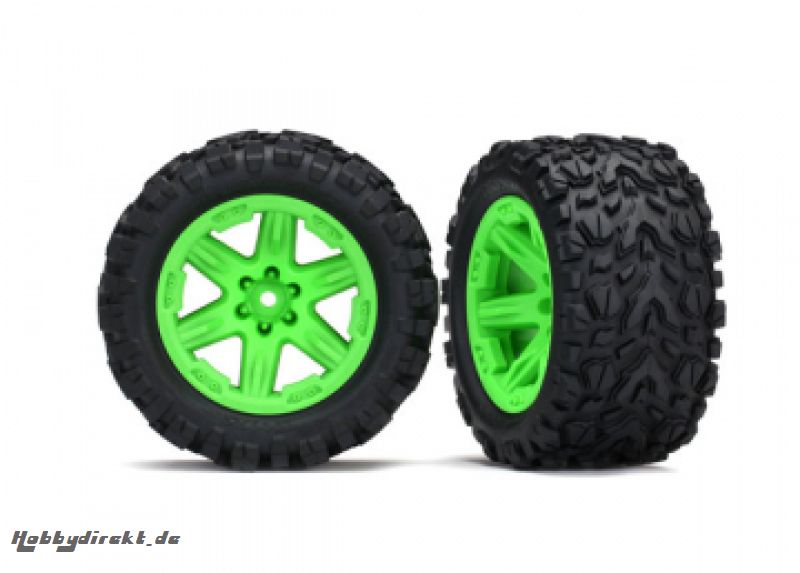 Tires & Wheels Talon Extreme/RXT Green 2.8 2WD Rear TSM Traxxas 6774G