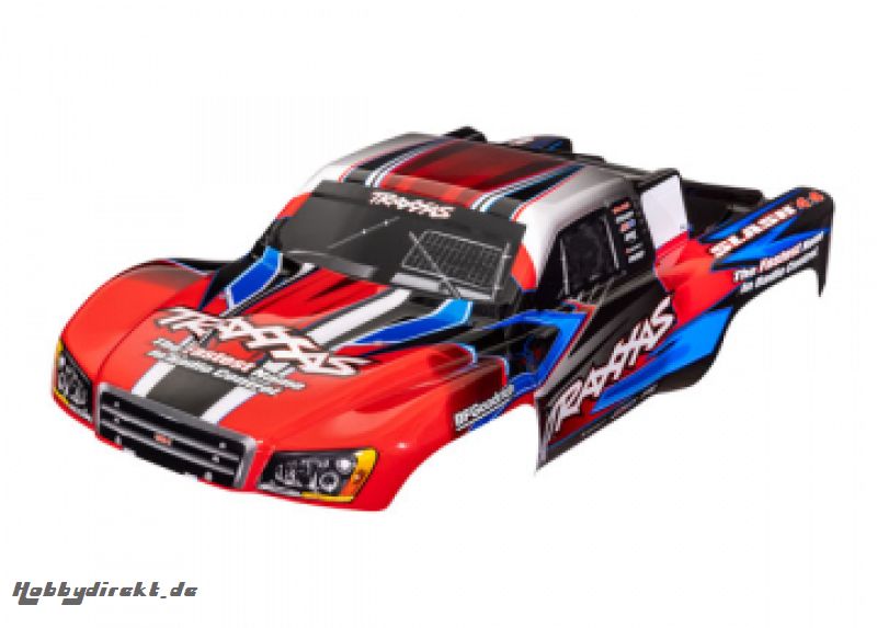 Karosserie Slash 4x4/2WD Rot TRAXXAS 6928R