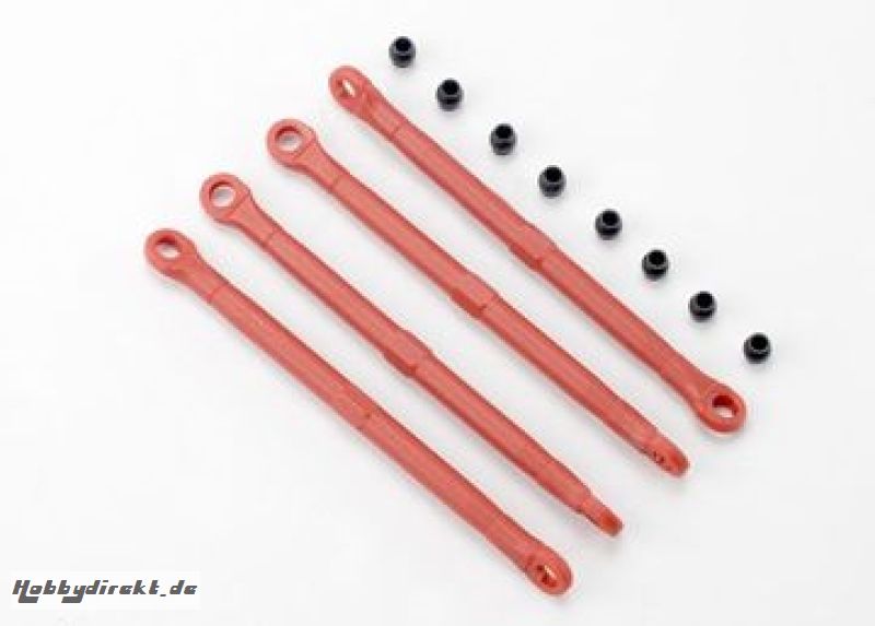 Toe-links Red (4) 1/16 E-Revo, Summit Traxxas 7138