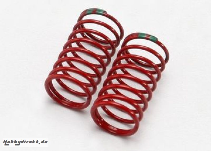 Shock Springs 0.88 Green (2) 1/16 Traxxas 7141