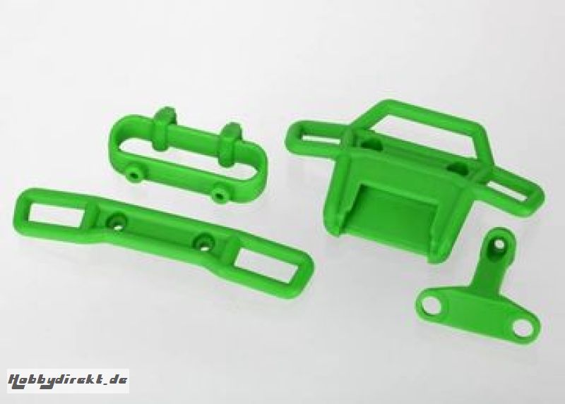 Bumper Green Front & Rear Set 1/16 Summit Traxxas 7236A