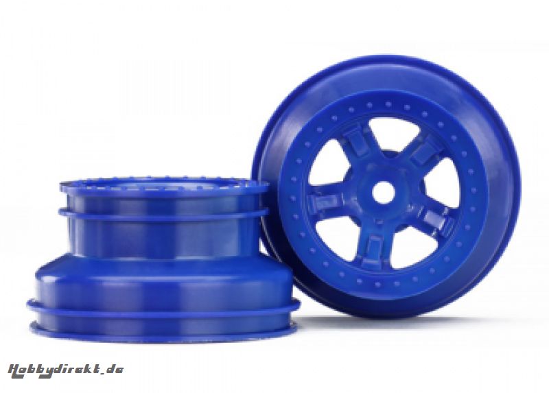 Wheel SCT Blue LaTrax PreRunner (2) Traxxas 7673