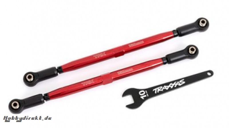 Toe Links Front Alu Red (2) X-Maxx WideMaxx Traxxas 7897R