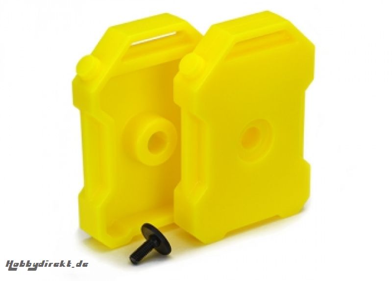 Fuel Canister Yellow (2) TRX-4 Traxxas 8022A