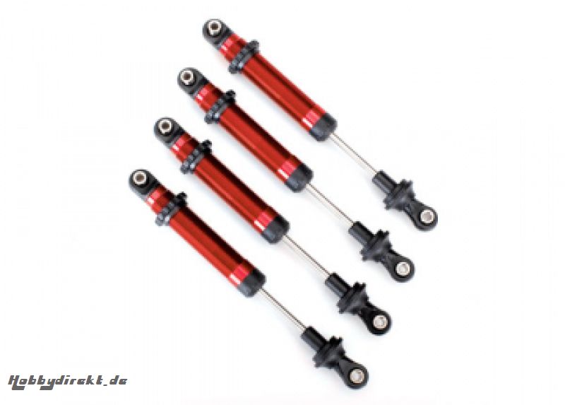 Shocks GTS Red (4) (Use with Lift Kit #8140R) TRX-4 Traxxas 8160R