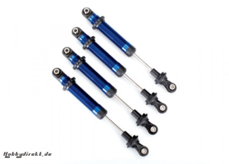 Shocks GTS Blue (4) (Use with Lift Kit #8140X) TRX-4 Traxxas 8160X