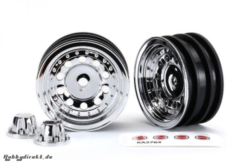 Wheels Chrome 1.9 SC (for 8255A Axle) (2) Traxxas 8175