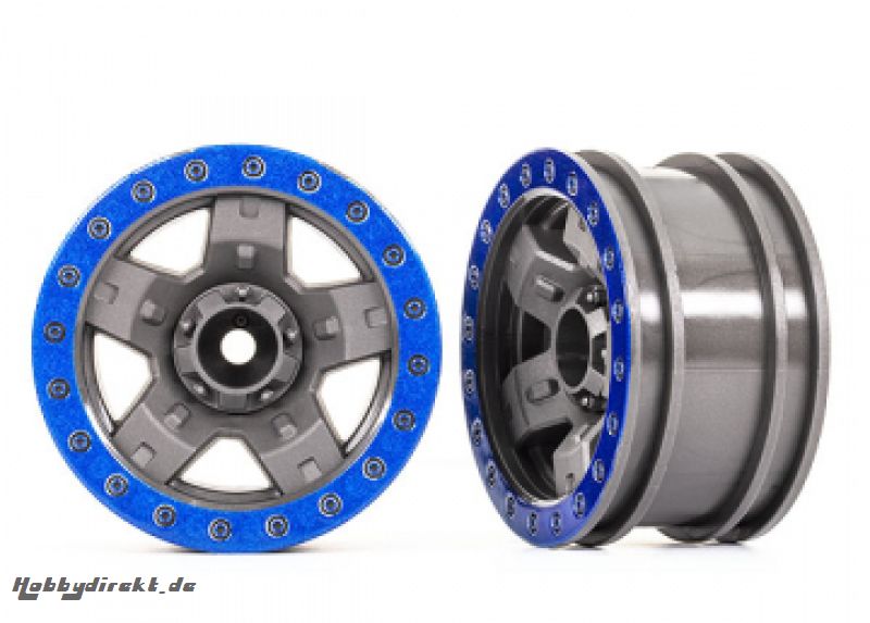 Wheels TRX-4 Sport 2.2 Blue (2) TRAXXAS 8180-BLUE