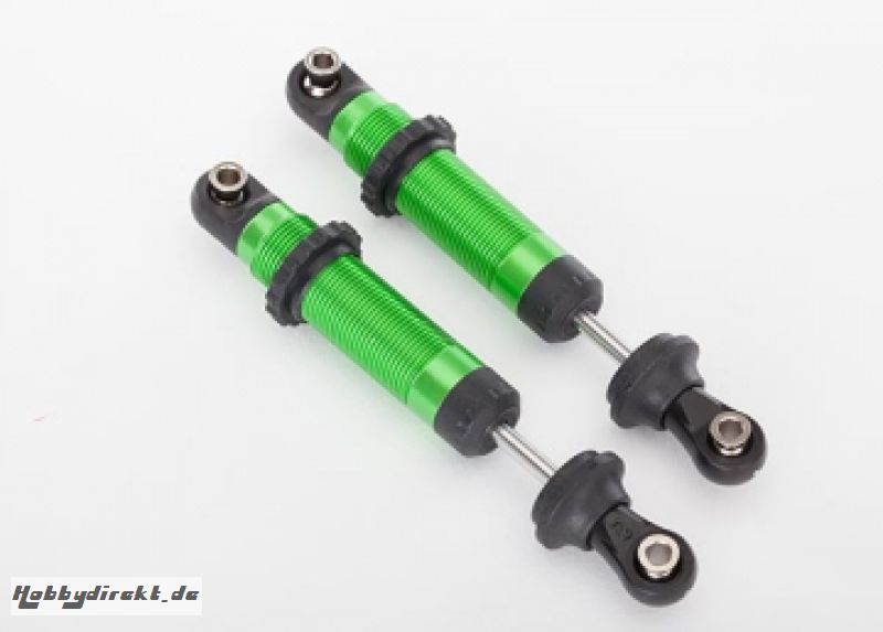 Shocks gts hard-anodized green alu assembled (2) Traxxas 8260G