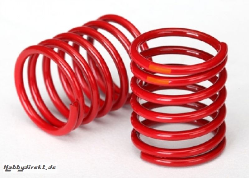 Shock Spring Red 3.325-rate (for Shock #8360) (2) Traxxas 8365