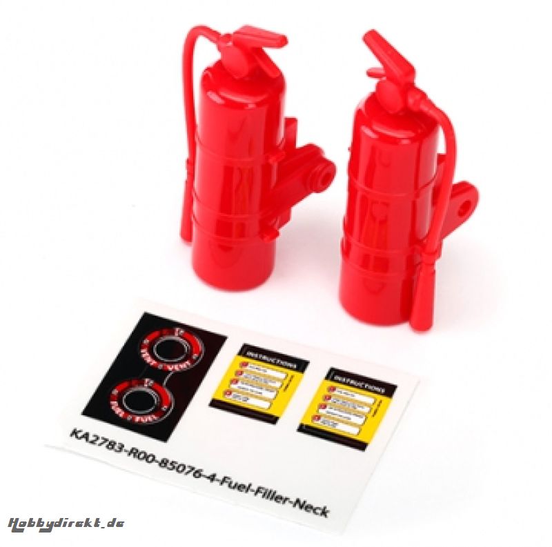 Fire Extinguisher Red (2) UDR Traxxas 8422