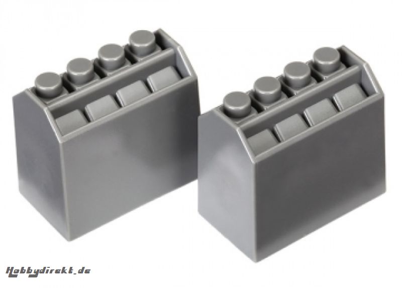 Oil Bottles Grey (2) UDR Traxxas 8424