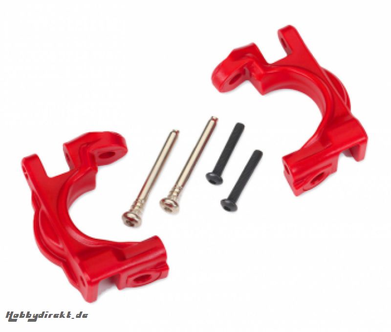 Caster Blocks (C-Hub) HD Rot L R (für Upgrade Kit #9080) TRAXXAS 9032R