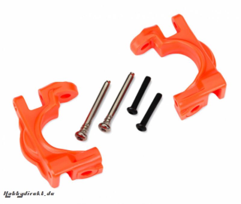 Lenkradblocks (C-Hub) HD Orange L R (für Upgrade Kit #9080) TRAXXAS 9032T