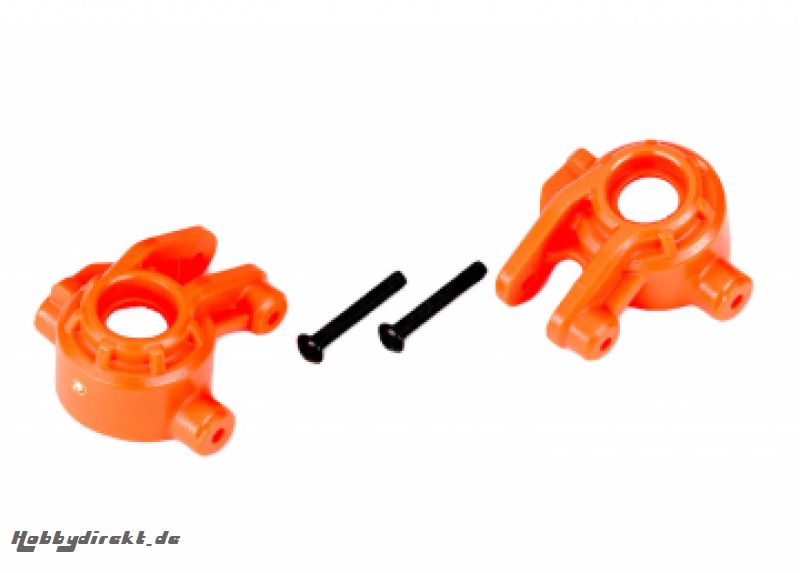 Lenkungsblöcke HD Orange L R (für Upgrade Kit #9080) TRAXXAS 9037T