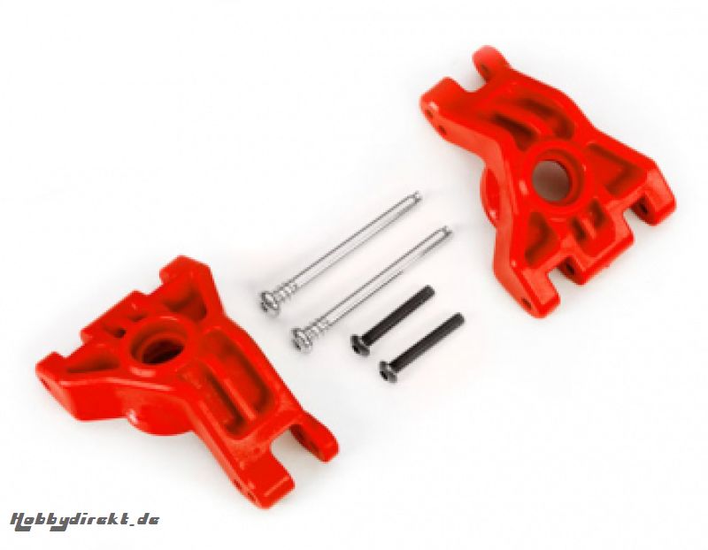 Achsschenkelträger hinten HD (Paar) Rot (für Upgrade Kit #9080) TRAXXAS 9050R